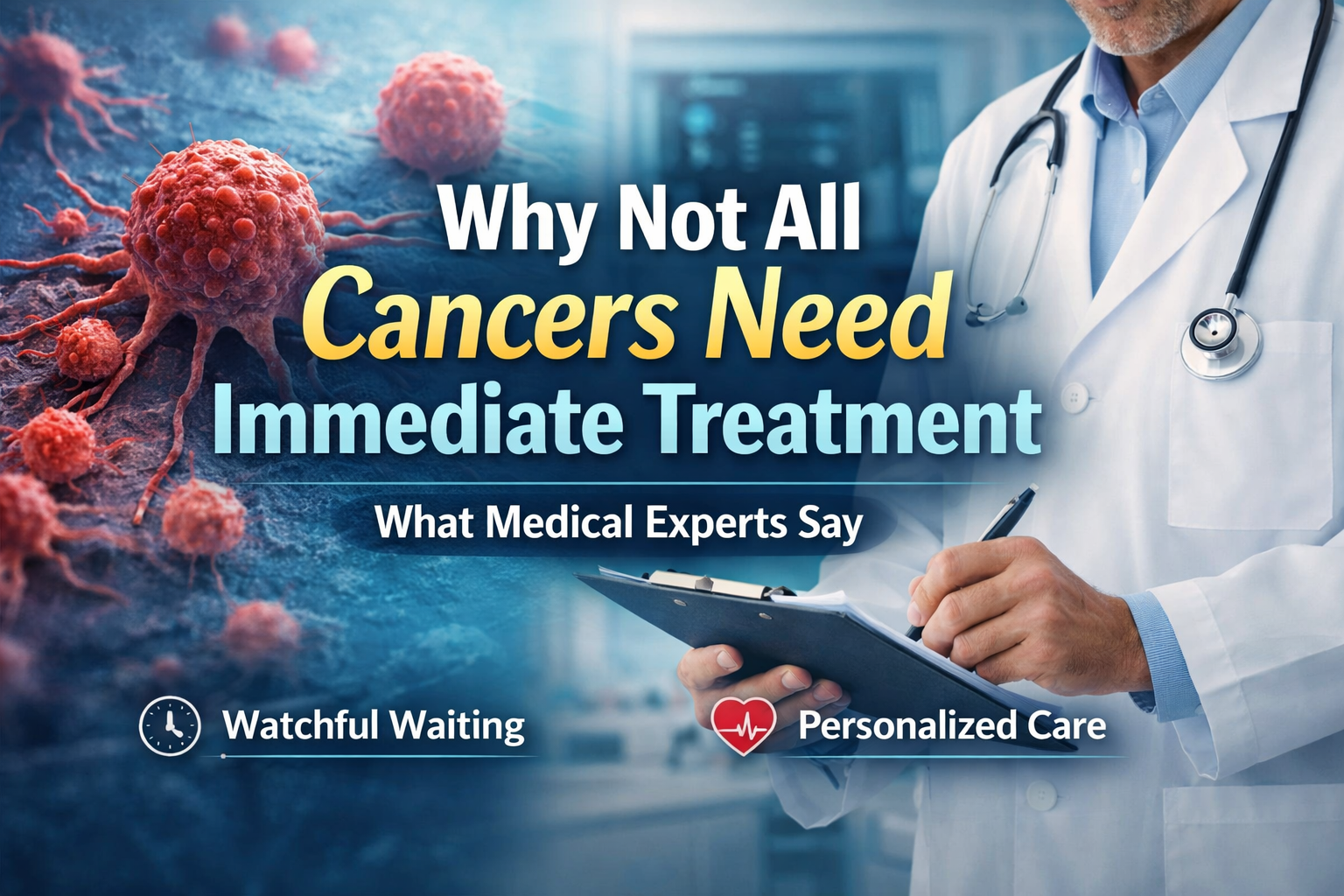 Why Not All Cancers Need Immediate Treatment, According to Medical Experts