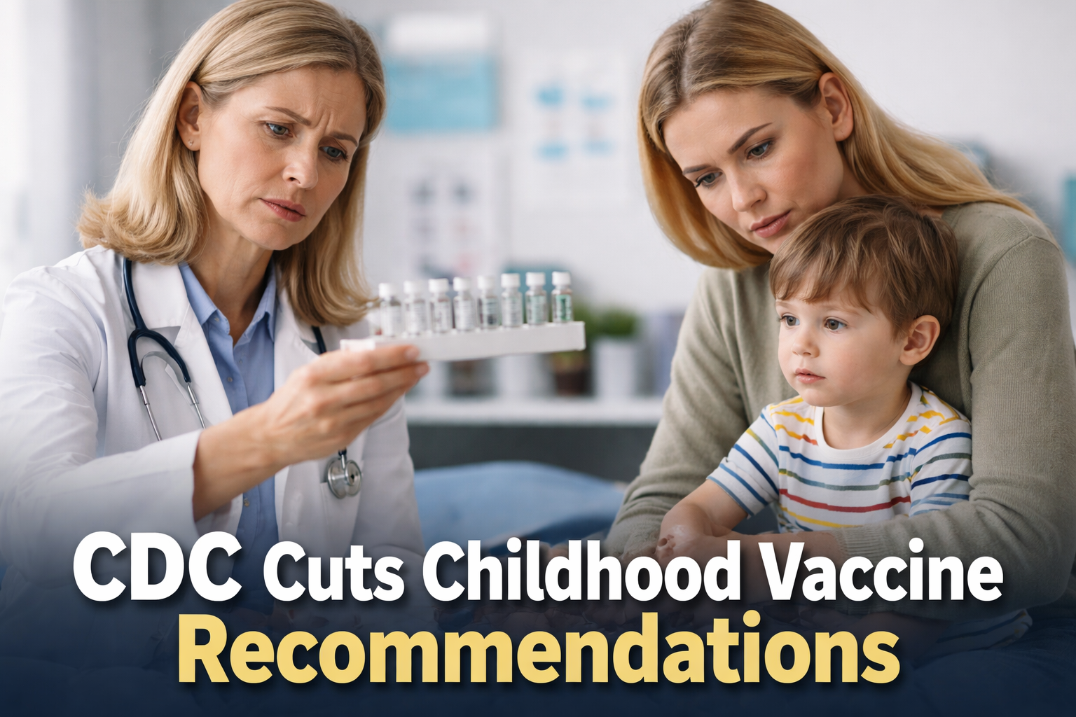 U.S. CDC Reduces Number of Vaccines Recommended for Children, Sparking Health Expert Concerns
